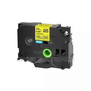 Brother Tz2-651 24mm X 8m Black on Yellow Tape