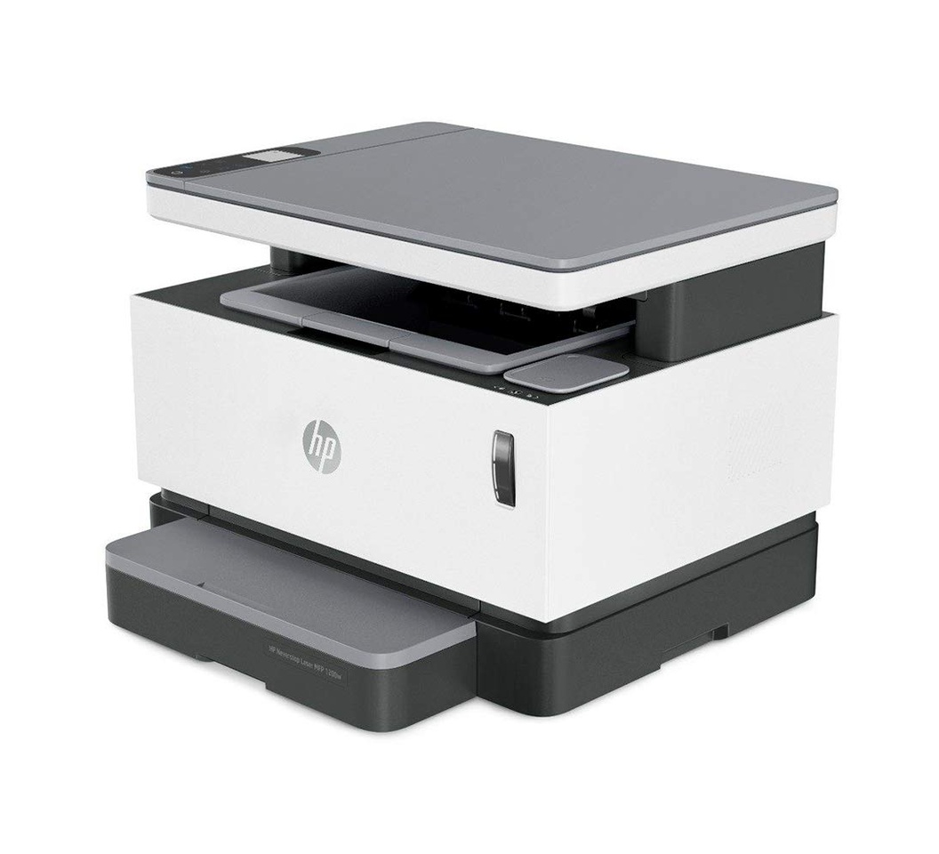 HP Neverstop Laser Multi-Function Wireless Printer, Model 1200w
