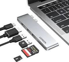 Ugreen 6-in-2 USB-C Multifunction Adapter – CM380 Card Reader