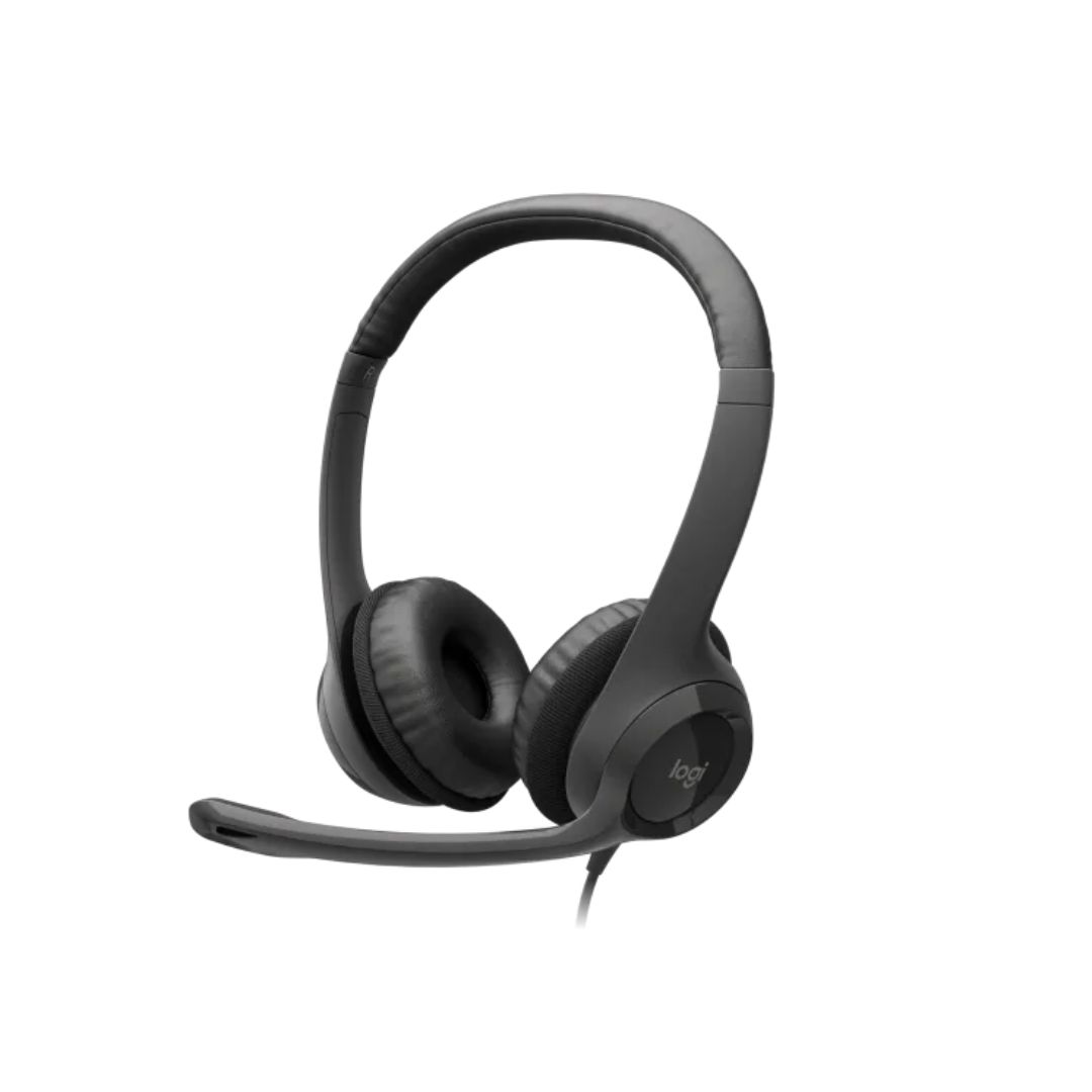 Logitech H390 USB-C Computer Headset - MIDNIGHT BLACK
