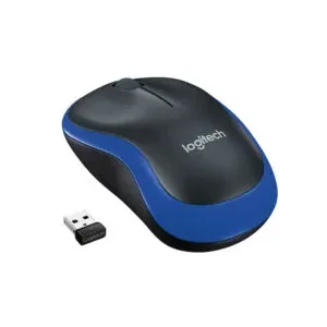 Logitech M185 Wireless Mouse - Blue