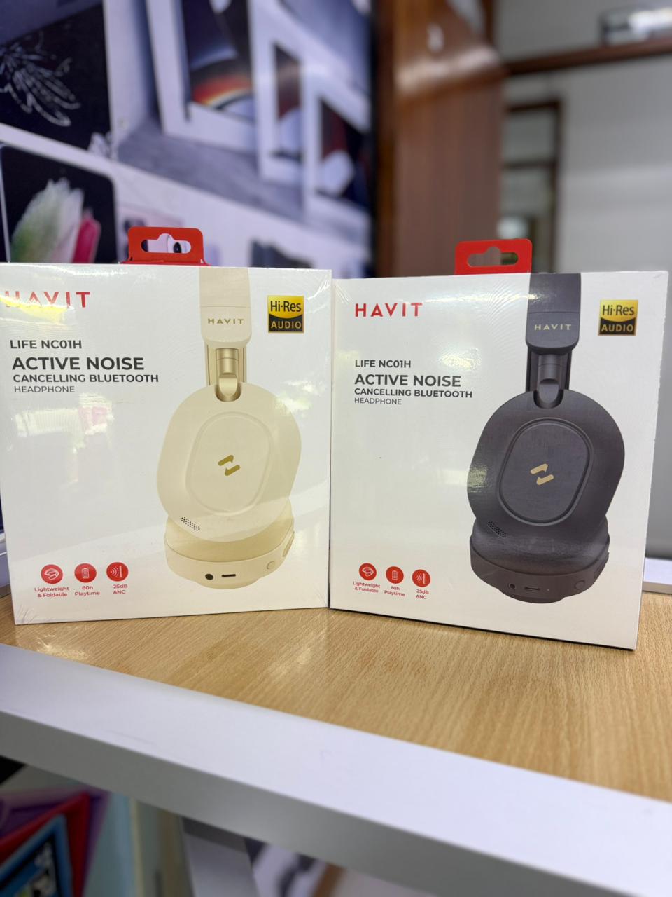 Havit H668BT Active Noise Cancelling Bluetooth Headphone