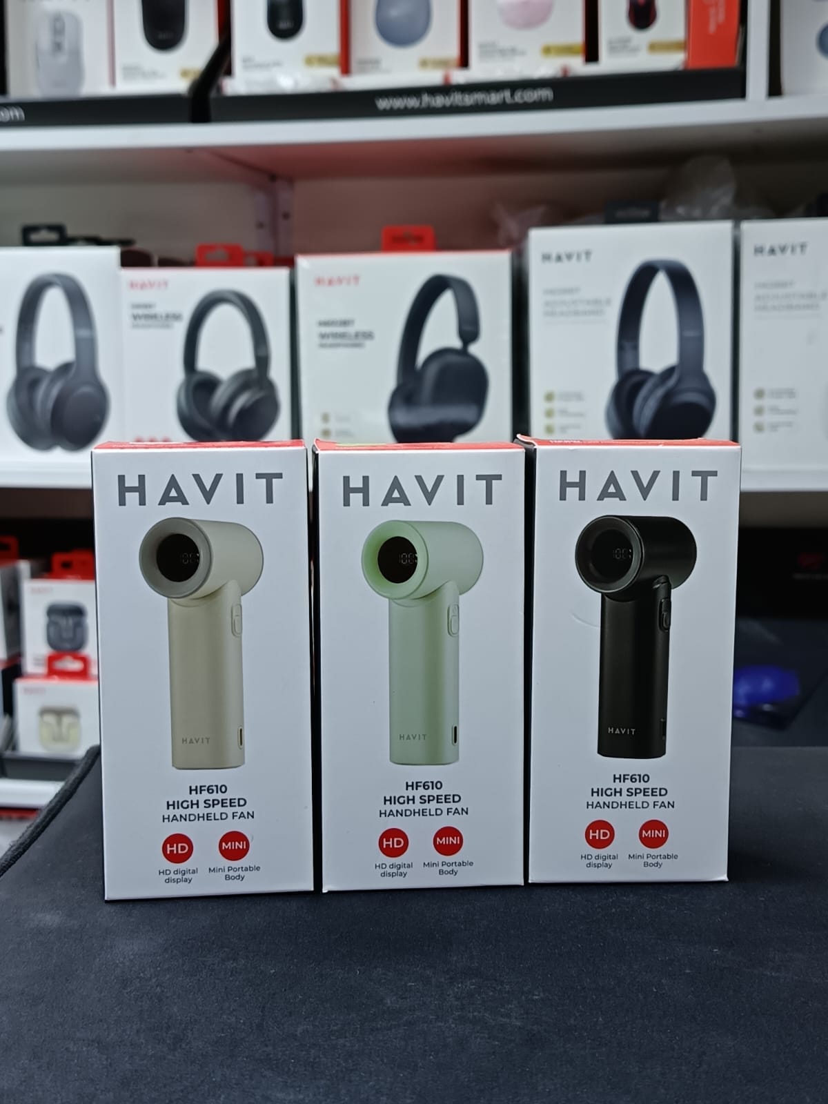 Havit HF610 Small Handheld high speed fan