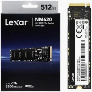 Lexar 512GB SSD LNM620X512G-RNNNG M.2 NVMe PCIe Gen3x4