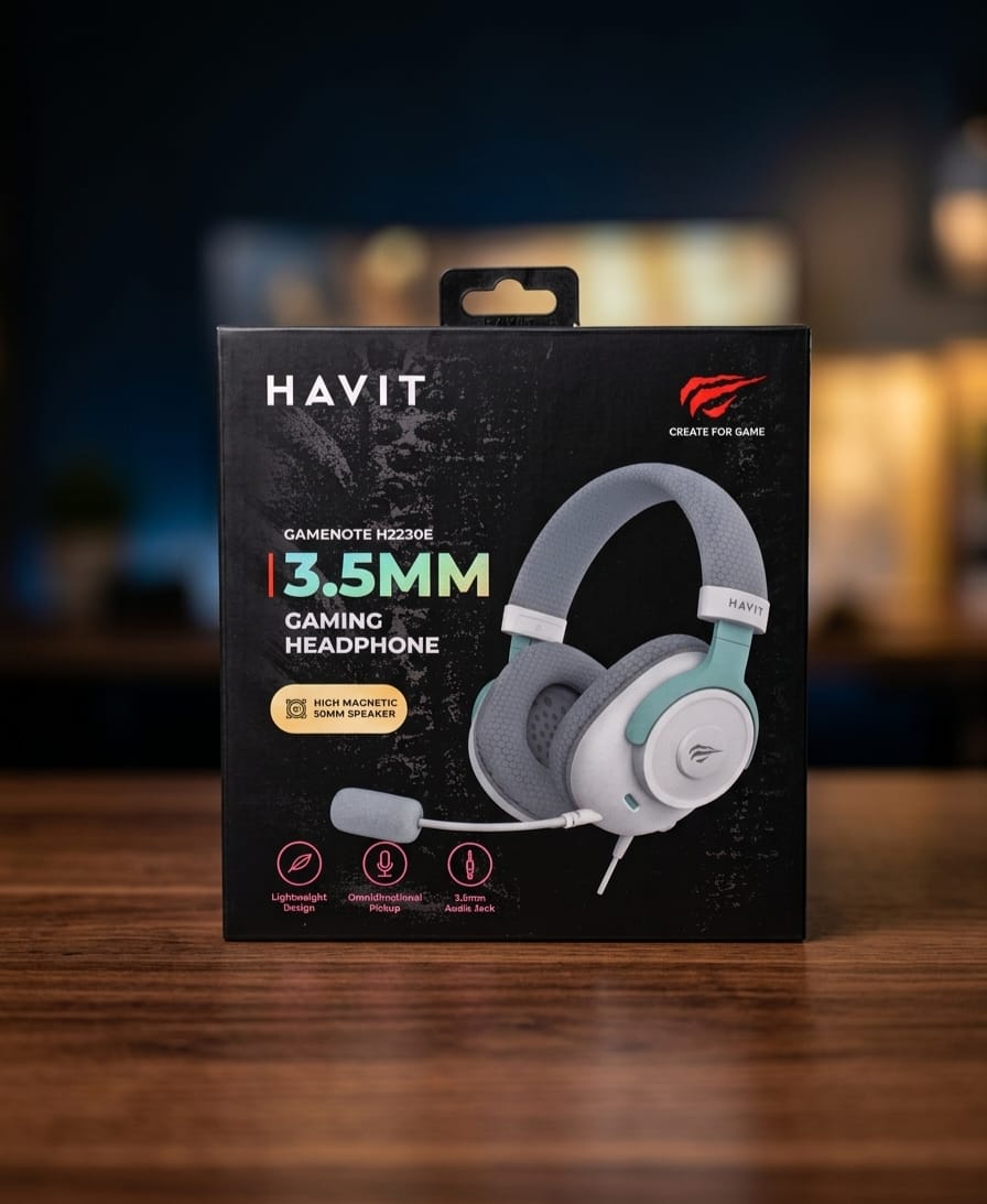 The Havit H2230E Wired Over-Ear Gaming Headset
