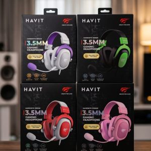 Gaming headphones with microphone HAVIT HV-H2002D