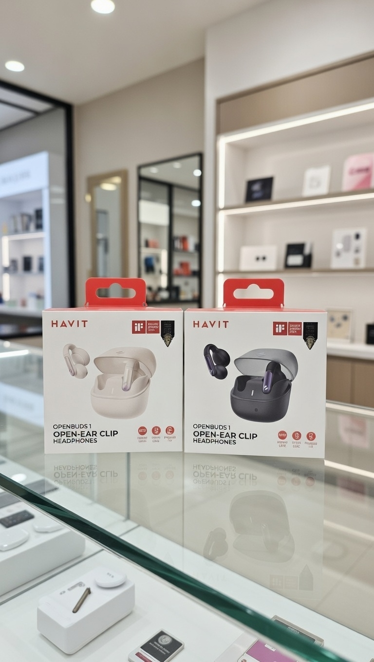 Havit Open-Ear Clip Earbuds(Openbuds 1)