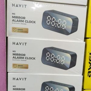 HAVIT Bluetooth Speaker | Alarm Clock – M3 (Black)