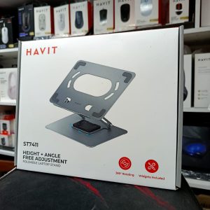 The Havit ST7411 360° rotating,adjustable laptop stand