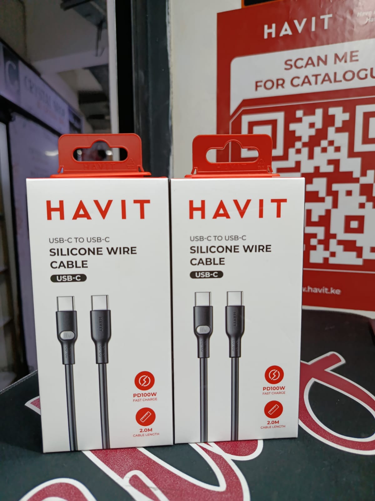 Havit CB6284 2m USB-C to USB-C cable