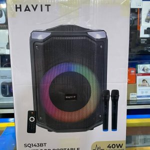 HAVIT SQ143BT Outdoor RGB Bluetooth Speaker – Black