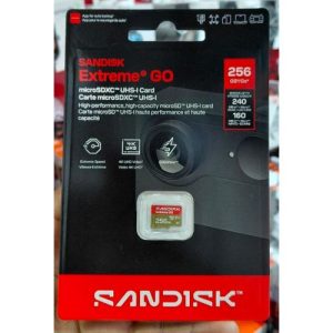 SanDisk MicroSD UHS-I 256GB MicroSD 240MB/s(R) / 160MB/s(W)