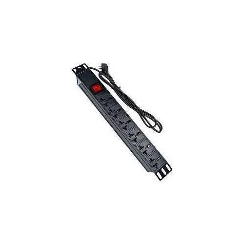 PDU10-W-6-W MTN 6-way Uk plug PDU Aluminium.