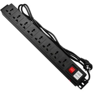 PDU10-C13-8-B MTN 8-way C13 Plug PDU Black.