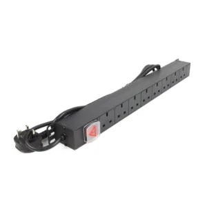 PDU10-W-8-B MTN 8 -way Uk plug PDU BLack