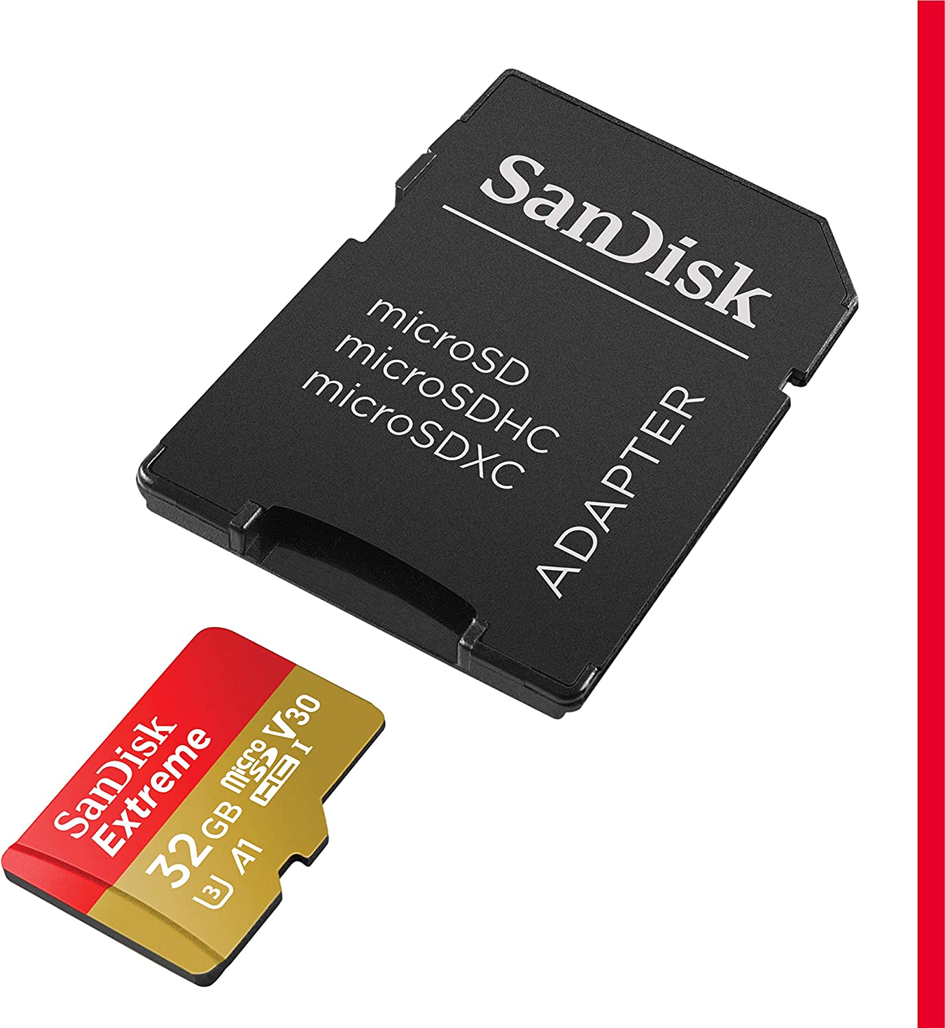 SanDisk Extreme microSDHC UHS-I Card- 32GB. - Image 2