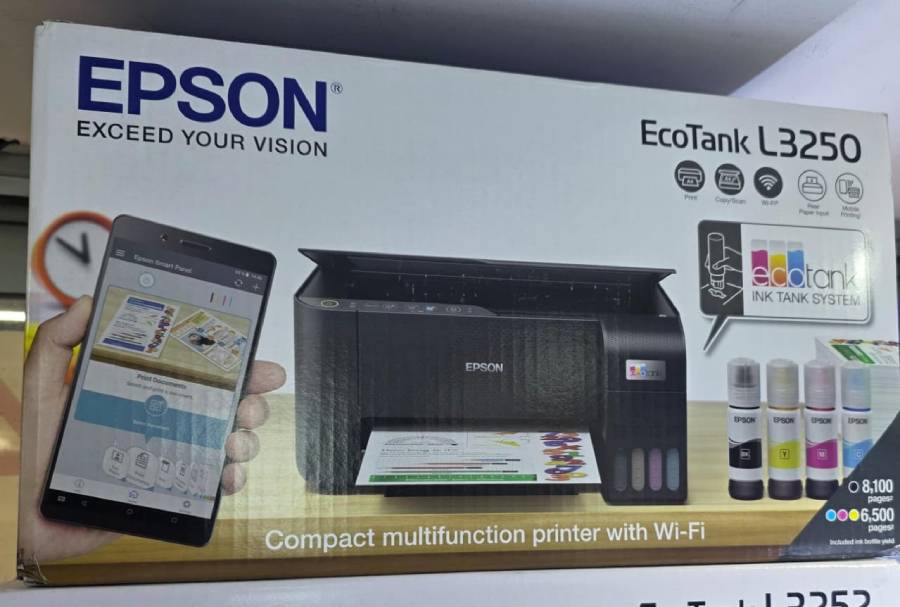 L3250 Eco Tank Color & B/W Printer Scanner Copy